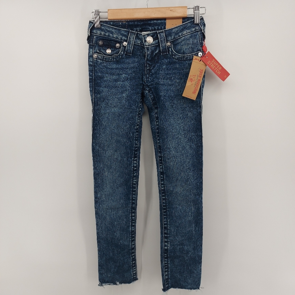 True Religion Skinny Jeans with Flap Pocket Size 23